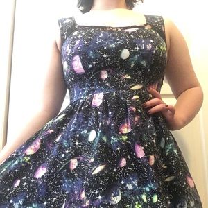 Galaxy Rockabilly Dress